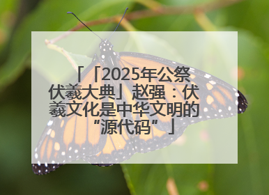 「2025年公祭伏羲大典」赵强：伏羲文化是中华文明的“源代码”