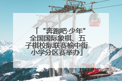 “奔跑吧·少年” 全国国际象棋、五子棋校际联赛榆中街小学分区赛举办