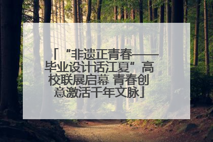 “非遗正青春——毕业设计话江夏”高校联展启幕 青春创意激活千年文脉