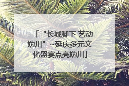 “长城脚下 艺动妫川”~延庆多元文化盛宴点亮妫川