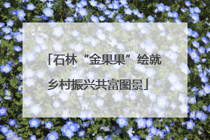 石林“金果果”绘就乡村振兴共富图景