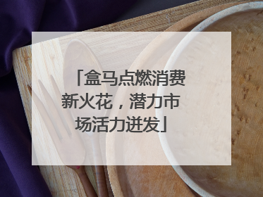 盒马点燃消费新火花，潜力市场活力迸发