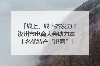 线上、线下齐发力！汝州市电商大会助力本土名优特产“出圈”