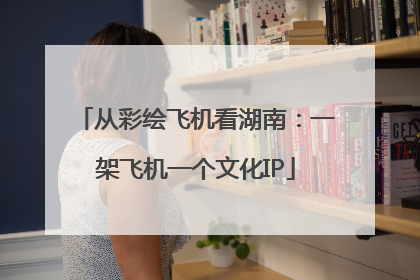从彩绘飞机看湖南：一架飞机一个文化IP