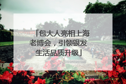 包大人亮相上海老博会，引领银发生活品质升级