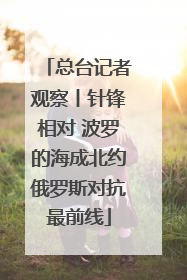 总台记者观察丨针锋相对 波罗的海成北约俄罗斯对抗最前线