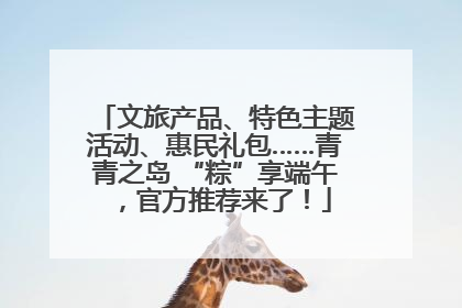 文旅产品、特色主题活动、惠民礼包……青青之岛 “粽”享端午，官方推荐来了！
