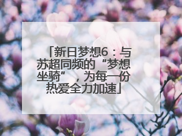 新日梦想6：与苏超同频的“梦想坐骑”，为每一份热爱全力加速