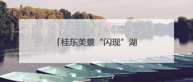桂东美景“闪现”湖南高铁地铁 “中国氧都”清凉邀约全国客