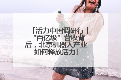 活力中国调研行丨 “百亿级”营收背后，北京机器人产业如何释放活力