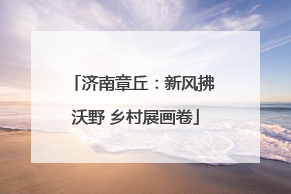 济南章丘：新风拂沃野 乡村展画卷