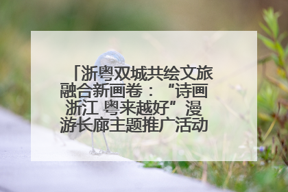 浙粤双城共绘文旅融合新画卷：“诗画浙江 粤来越好”漫游长廊主题推广活动在广州花城汇启幕