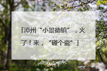 漳州“小景德镇”，火了！来，“碰个瓷”