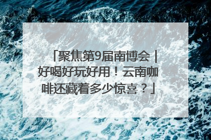 聚焦第9届南博会｜好喝好玩好用！云南咖啡还藏着多少惊喜？