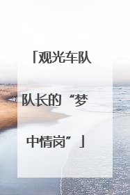 观光车队队长的“梦中情岗”