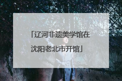 辽河非遗美学馆在沈阳老北市开馆