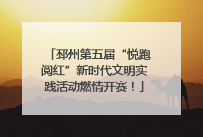 邳州第五届“悦跑阅红”新时代文明实践活动燃情开赛！