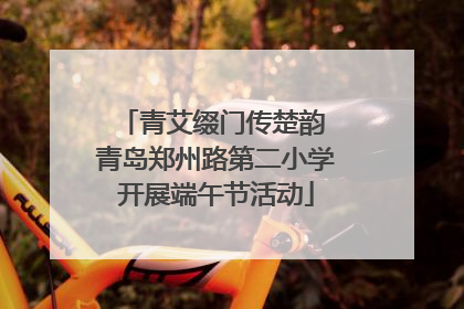 青艾缀门传楚韵 青岛郑州路第二小学开展端午节活动