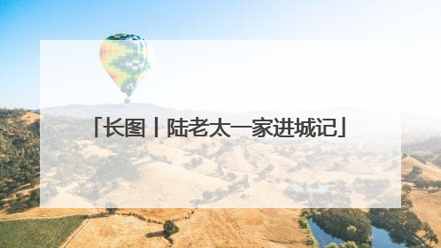 长图丨陆老太一家进城记