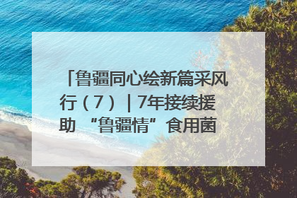 鲁疆同心绘新篇采风行（7）｜7年接续援助 “鲁疆情”食用菌从1.0走向4.0