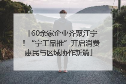 60余家企业齐聚江宁！“宁工品推”开启消费惠民与区域协作新篇