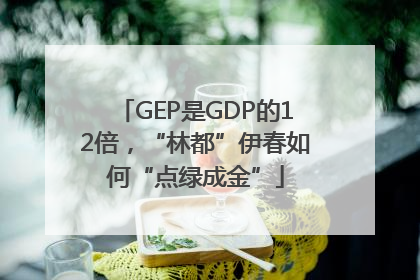 GEP是GDP的12倍，“林都”伊春如何“点绿成金”